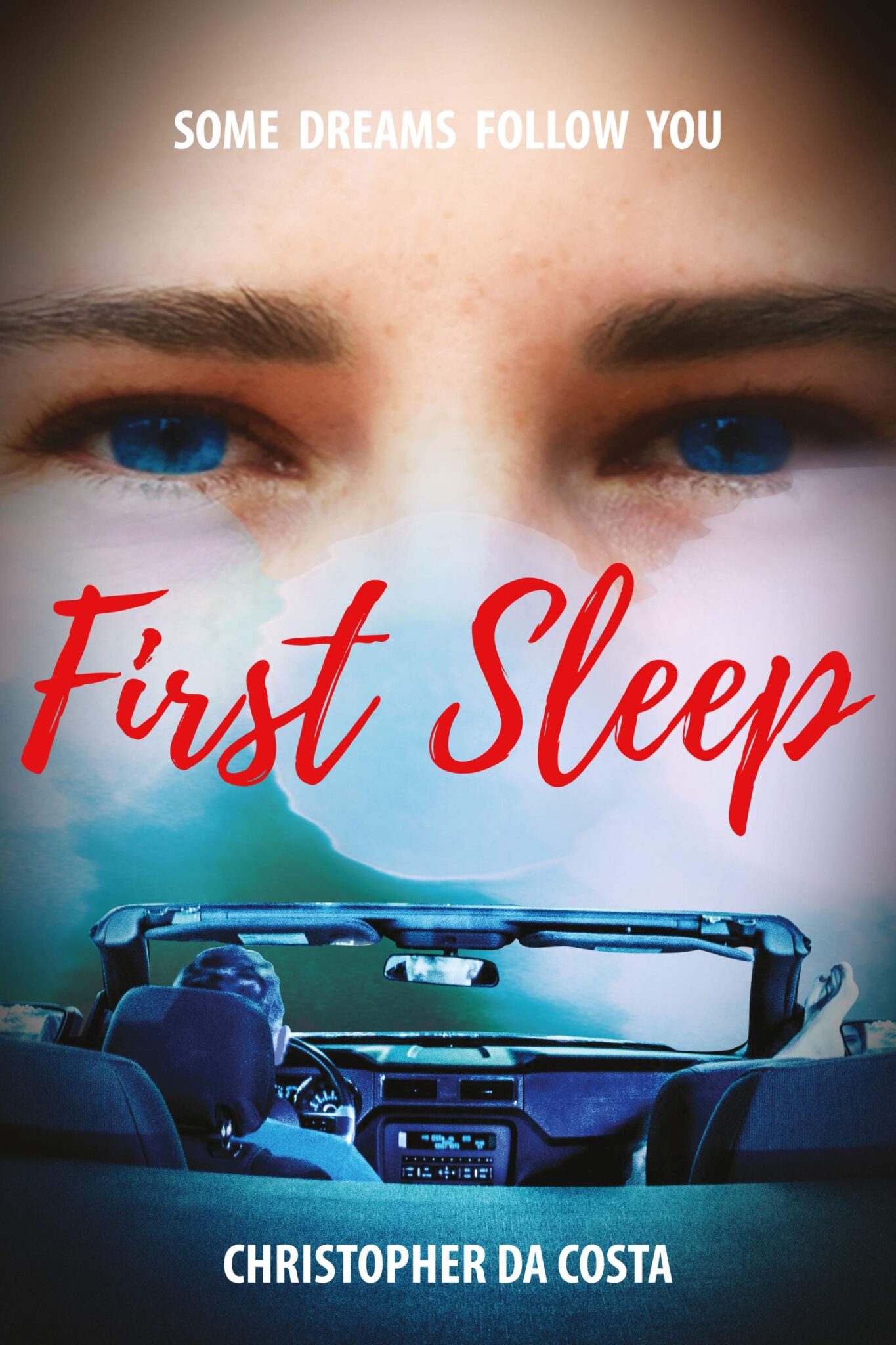 Official book cover for popular 2020 crime thriller First Sleep by Christopher Da Costa